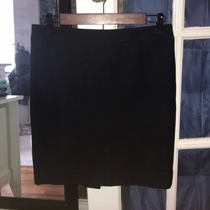 J. crew petite wool pencil skirt